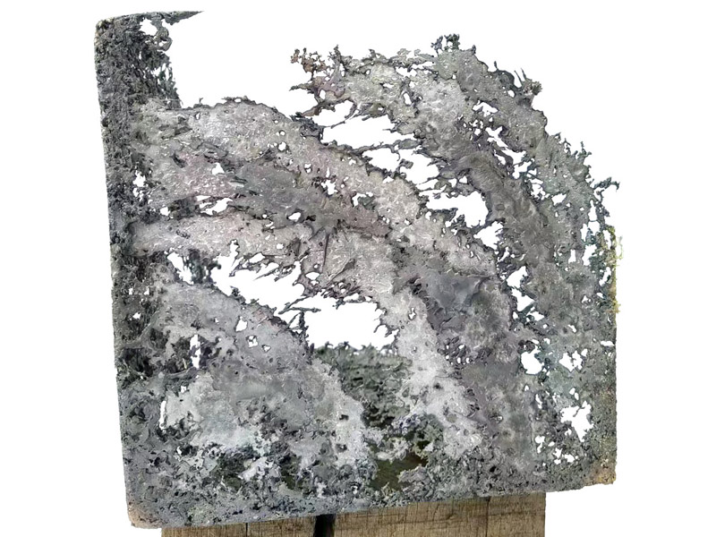 Cube IV - 925 Silver - 2022. 25cm x 25cm x 25cm.