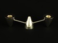 Candleholder - Single or two candle (I) - 925 Silver, 2008 - 210mm x 60mm x 55mm